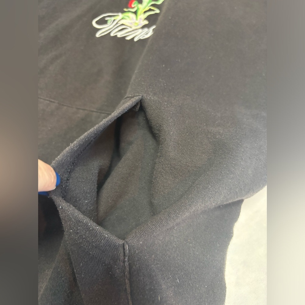 Vans Off The Wall Hoodie Sweatshirt Men Sz‎ M Venus Fly Trap Skater Embroidered - Picture 9 of 16